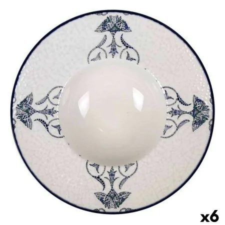 Assiette à pâtes La Mediterránea Rosetta Porcelaine Ø 28 cm (6 Unités) de La Mediterránea, Plats et plateaux - Réf : S2226285...