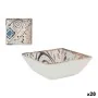 Bol La Mediterránea Grecia Porcelaine Bleu Marron 13 x 13 x 5 cm (28 Unités) de La Mediterránea, Plats et plateaux - Réf : S2...