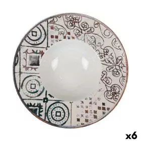 Prato Fundo La Mediterránea Grecia Porcelana Ø 28 cm (6 Unidades) de La Mediterránea, Pratos e fontes - Ref: S2226301, Preço:...