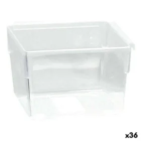 Caja Multiusos Modular Transparente 8 x 8 x 5,3 cm (36 Unidades) de BigBuy Home, Cajas y arcones de almacenaje - Ref: S222630...