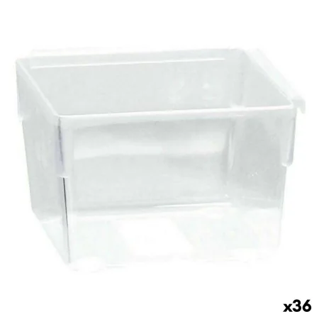 Caja Multiusos Modular Transparente 8 x 8 x 5,3 cm (36 Unidades) de BigBuy Home, Cajas y arcones de almacenaje - Ref: S222630...