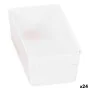 Multi-use Box Modular White 15 x 8 x 5,3 cm (24 Units) by BigBuy Home, Storage boxes and chests - Ref: S2226304, Price: 8,83 ...