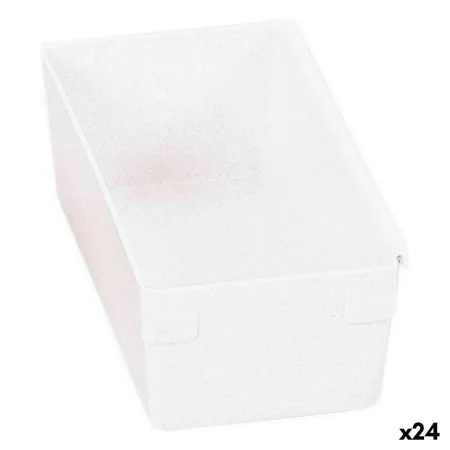 Multi-use Box Modular White 15 x 8 x 5,3 cm (24 Units) by BigBuy Home, Storage boxes and chests - Ref: S2226304, Price: 8,83 ...