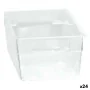 Multi-use Box Modular Transparent 15 x 8 x 5,3 cm (24 Units) by BigBuy Home, Storage boxes and chests - Ref: S2226305, Price:...