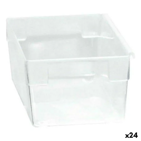 Multi-use Box Modular Transparent 15 x 8 x 5,3 cm (24 Units) by BigBuy Home, Storage boxes and chests - Ref: S2226305, Price:...