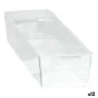 Caixa Multiusos Modular Transparente 30,5 x 8 x 5,3 cm (12 Unidades) de BigBuy Home, Caixas e baús de arrumação - Ref: S22263...