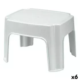 Stool White by BigBuy Home, Bathroom Stools - Ref: S2226314, Price: 34,17 €, Discount: %