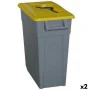 Cubo de Basura para Reciclaje Denox 65 L Amarillo (2 Unidades) de Denox, Basura y reciclaje - Ref: S2226327, Precio: 66,36 €,...