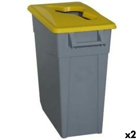 Recycling Papierkorb Denox 65 L Gelb (2 Stück) von Denox, Müll und Recycling - Ref: S2226327, Preis: 61,44 €, Rabatt: %