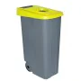 Cubo de Basura con Ruedas Denox 85 L Amarillo 58 x 41 x 76 cm de Denox, Cubos de basura para exterior - Ref: S2226330, Precio...