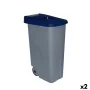 Dustbin with Wheels Denox 85 L Blue 58 x 41 x 76 cm by Denox, Outdoor Dustbins - Ref: S2226331, Price: 73,98 €, Discount: %