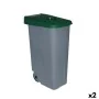 Secchio Spazzatura con Ruote Denox 85 L Verde 58 x 41 x 76 cm di Denox, Secchi della spazzatura da esterni - Rif: S2226332, P...