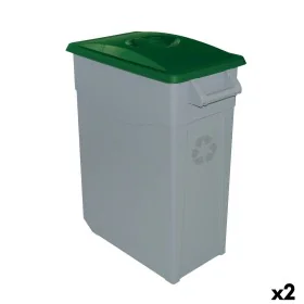 Cubo de Basura para Reciclaje Denox 65 L Verde (2 Unidades) de Denox, Basura y reciclaje - Ref: S2226338, Precio: 61,44 €, De...