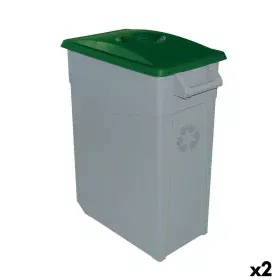 Recycling Waste Bin Denox 65 L Green (2 Units) by Denox, Waste and recycling - Ref: S2226338, Price: 66,36 €, Discount: %