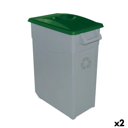 Cubo de Basura para Reciclaje Denox 65 L Verde (2 Unidades) de Denox, Basura y reciclaje - Ref: S2226338, Precio: 66,36 €, De...