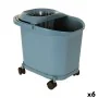 Seau de Lavage 16 L Bleu (6 Unités) de BigBuy Cleaning, Fournitures de nettoyage - Réf : S2226345, Prix : 57,32 €, Remise : %