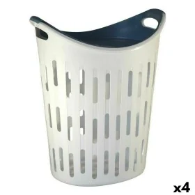 Laundry basket White Tray 60 L (4 Units) by BigBuy Home, Laundry Baskets - Ref: S2226350, Price: 41,82 €, Discount: %