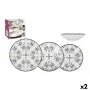 Conjunto de Louça La Mediterránea Tesa 12 Peças Porcelana (2 Unidades) de La Mediterránea, Louças combinadas - Ref: S2226367,...