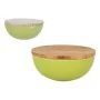 Bowl Percutti Legno percutti Green Bamboo With lid (4 Units) by Percutti, Bowls and large cups - Ref: S2226490, Price: 10,16 ...