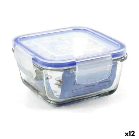 Lunchbox hermetisch Borgonovo Superblock karriert 12 x 12 x 6 cm (12 Stück) von Borgonovo, Lagerung von Lebensmitteln - Ref: ...