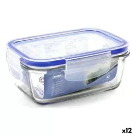 Lunchbox hermetisch Borgonovo 0033538 rechteckig 14,5 x 10 x 6 cm (12 Stück) von Borgonovo, Lagerung von Lebensmitteln - Ref:...