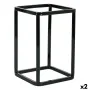 Support Inde Panier Multi-usages Métal 12 x 12 x 18 cm (2 Unités) de Inde, Étagères et supports - Réf : S2226560, Prix : 11,9...