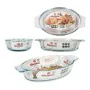 Fuente de Cocina Quttin VEN8435476251502 Oval Vidrio Ovalado 400 ml 20 x 11,5 x 4 cm (8 Unidades) (20 x 11,5 cm) de Quttin, P...