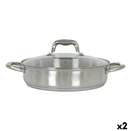 Casserole avec Couvercle en Verre Quttin 5,3 L (2 Unités) de Quttin, Faitouts - Réf : S2226629, Prix : 46,95 €, Remise : %