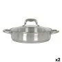 Casserole with glass lid Quttin 5,3 L (2 Units) by Quttin, Casserole pans - Ref: S2226629, Price: 46,95 €, Discount: %