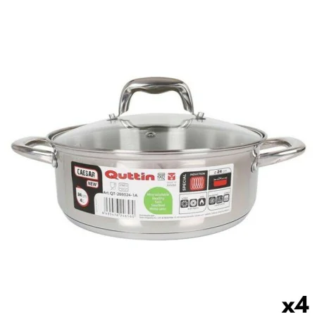 Casserole with Lid Quttin 139505 (ø 24 cm) by Quttin, Braising Pans - Ref: S2226635, Price: 69,70 €, Discount: %