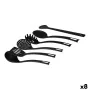 Set di Utensili da Cucina Quttin Quttin Nero (6 Pezzi) (8 Unità) (6 pcs) di Quttin, Cucchiai da cucina - Rif: S2226651, Prezz...