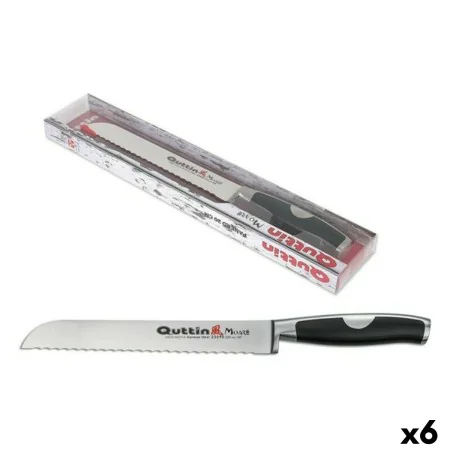 Bread Knife Quttin Moare (22 cm) 6 Units 3 mm by Quttin, Bread Knives - Ref: S2226683, Price: 74,26 €, Discount: %