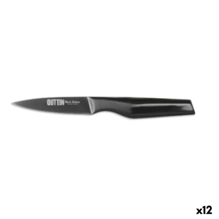 Peeler Knife Quttin Black Edition 10,5 cm 1,8 mm (12 Units) by Quttin, Paring & Peeling Knives - Ref: S2226698, Price: 51,24 ...