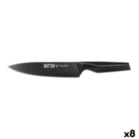 Chef's knife Quttin Black Edition 20 cm (8 Units) by Quttin, Chef's Knives - Ref: S2226702, Price: 57,89 €, Discount: %