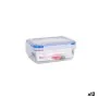 Lancheira Hermética Quttin 500 ml Retangular 15 x 10 x 6 cm (12 Unidades) de Quttin, Armazenamento de alimentos - Ref: S22267...