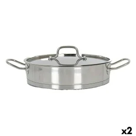 Caçarola com Tampa de Vidro Quttin 4,3 L (2 Unidades) de Quttin, Caçarolas - Ref: S2226788, Preço: 44,07 €, Desconto: %