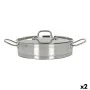 Cacerola con Tapa de Cristal Quttin 6 L Ø 32,8 cm (2 Unidades) de Quttin, Cacerolas - Ref: S2226790, Precio: 63,96 €, Descuen...