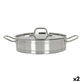 Casserole with glass lid Quttin 6 L Ø 32,8 cm (2 Units) by Quttin, Casserole pans - Ref: S2226790, Price: 59,22 €, Discount: %