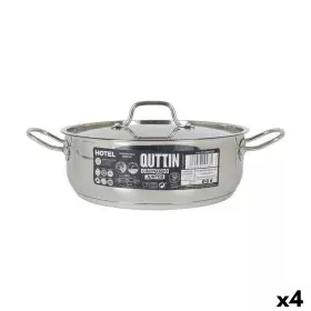 Topf mit Deckel Quttin Hotel Stahl Ø 26 x 9 cm (4 Stück) von Quttin, Simmertöpfe - Ref: S2226794, Preis: 75,85 €, Rabatt: %