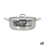 Casserole with lid Quttin Hotel Steel ø 32 x 12 cm (2 Units) by Quttin, Casserole pans - Ref: S2226797, Price: 73,18 €, Disco...