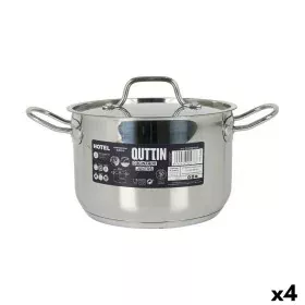 Casserole with Lid Quttin Hotel Steel ø 20 x 13 cm (4 Units) by Quttin, Braising Pans - Ref: S2226800, Price: 66,47 €, Discou...