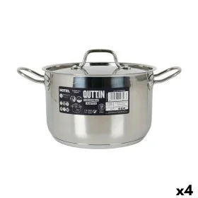 Casserole with Lid Quttin Hotel Steel Ø 22 x 14 cm (4 Units) by Quttin, Braising Pans - Ref: S2226801, Price: 77,97 €, Discou...