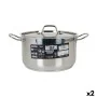 Casserole with Lid Quttin Hotel Steel ø 26 x 15 cm (2 Units) by Quttin, Braising Pans - Ref: S2226803, Price: 53,30 €, Discou...