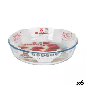 Plat de Four Quttin verre 2,3 L ø 26 x 5,9 cm (6 Unités) de Quttin, Plats à rôtir - Réf : S2226843, Prix : 33,64 €, Remise : %