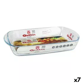 Bandeja para Horno Quttin 65810 2,2 l Vidrio Rectangular 32,5 x 20,2 x 5,2 cm (7 Unidades) de Quttin, Bandejas para horno - R...