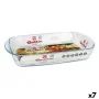 Bandeja para Horno Quttin 65810 2,2 l Vidrio Rectangular 32,5 x 20,2 x 5,2 cm (7 Unidades) de Quttin, Bandejas para horno - R...