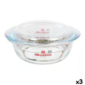 Casserole avec Couvercle Quttin verre 1,1 + 0,3 L (3 Unités) de Quttin, Cocottes - Réf : S2226858, Prix : 19,11 €, Remise : %