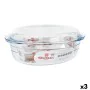 Casseruola con coperchio Quttin 63095 Vetro 33 x 20 x 13 cm (3L + 1L) di Quttin, Casseruole da forno - Rif: S2226861, Prezzo:...