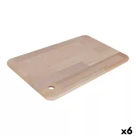 Cutting board Quttin Quttin Brown Wood 45 x 27 cm (6 Units) by Quttin, Chopping boards - Ref: S2226871, Price: 39,49 €, Disco...