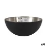 Ensaladera Quttin Negro Plateado 29 x 12 cm Acero (4 Unidades) de Quttin, Cuencos y tazones - Ref: S2226911, Precio: 26,14 €,...